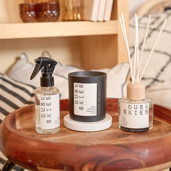 DUSK SKIES sandalwood & cracked black pepper candle