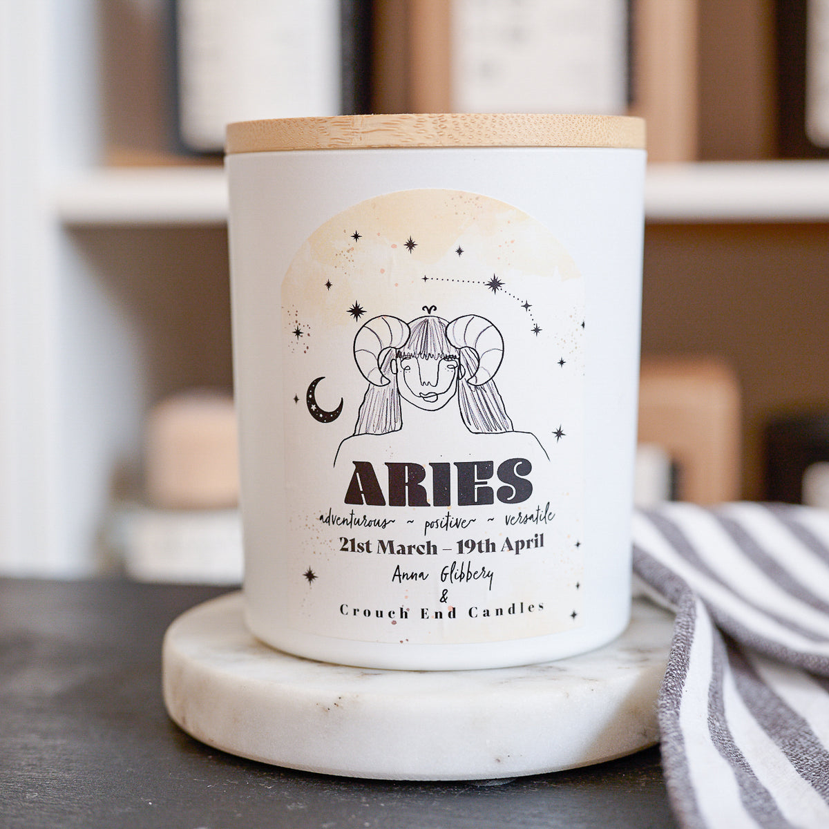 ARIES STAR SIGN CANDLE (MARCH 21 - APRIL 20) – crouch end candles