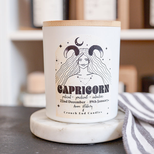 CAPRICORN STAR SIGN CANDLE ( DEC 22 - JAN 19 )