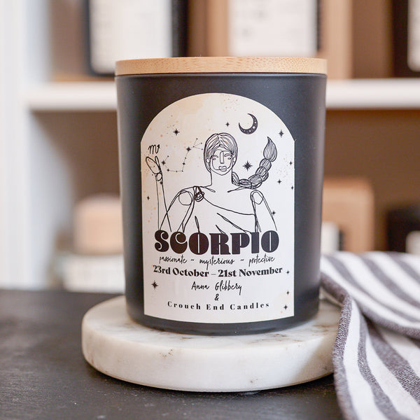 SCORPIO STAR SIGN CANDLE ( OCT 23 - NOV 21 )