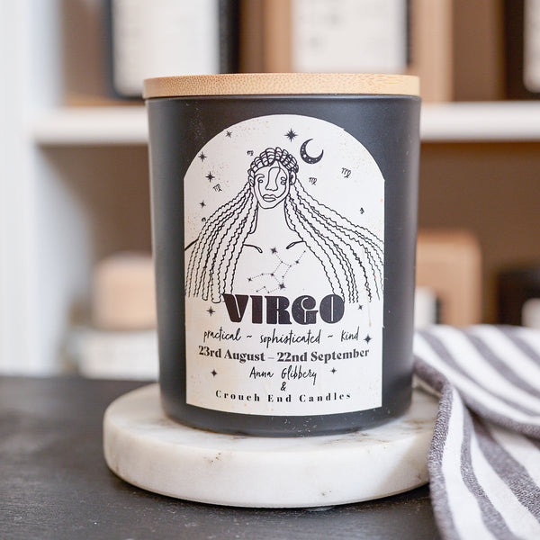 VIRGO STAR SIGN CANDLE ( AUG 23 - SEPT 22 )